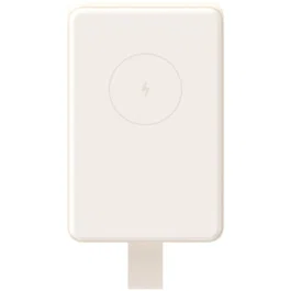 Xiaomi Power Bank Magnético 6000mAh WPB0620MI BHR9074GL Carga Inalámbrica 15W Beige